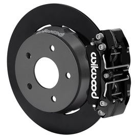 Wilwood 22-24 Polaris RZR Turbo/ Pro R 5-Lug Rear Big Brake Kit - Black Powder Coat