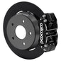 Wilwood 22-24 Polaris RZR Turbo/ Pro R 5-Lug Rear Big Brake Kit - Black Powder Coat