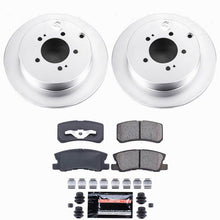 Load image into Gallery viewer, Power Stop 09-15 Mitsubishi Lancer Rear Z23 Coated Brake Kit