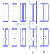 Load image into Gallery viewer, King Engine Bearings Chrysler/Jeep 318ci (Size STD) Main Bearing Set