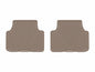 WeatherTech 19-25 Volkswagen Jetta 2nd Row Rear All-Weather Floor Mats - Tan
