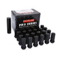 Raceline 14x2.0mm Duplex Spline Black Lug Nuts (32 Pack)