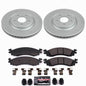 Power Stop 2010 Ford Taurus Front Z23 Coated Brake Kit
