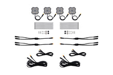 Load image into Gallery viewer, Diode Dyamics Rock Light - Amber/White-  M8 Add-On 4-Pack