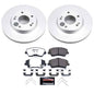 Power Stop 17-22 Hyundai Ioniq Front Z36 Coated Truck & Tow Brake Kit
