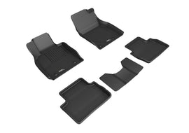 3D MAXpider 19-21 Mazda 3 / CX-30 Kagu 1st & 2nd Row Floormat - Black
