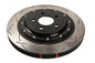 DBA 24-26 Ford Mustang (390mm Front Rotor) Rear 5000 Series Slotted Rotor (w/Black Hat)