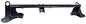 Innovative 88-91 Civic / CRX B/D-Series Black Steel Front Crossmember