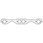Cometic Chevy Gen-I Small Block V8 .043in Copper Exhaust Manifold Gasket Set - 1.500in Round Port