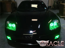 Load image into Gallery viewer, Oracle 05-13 Chevrolet Corvette C6 LED Fog Light Halo Kit - Blue