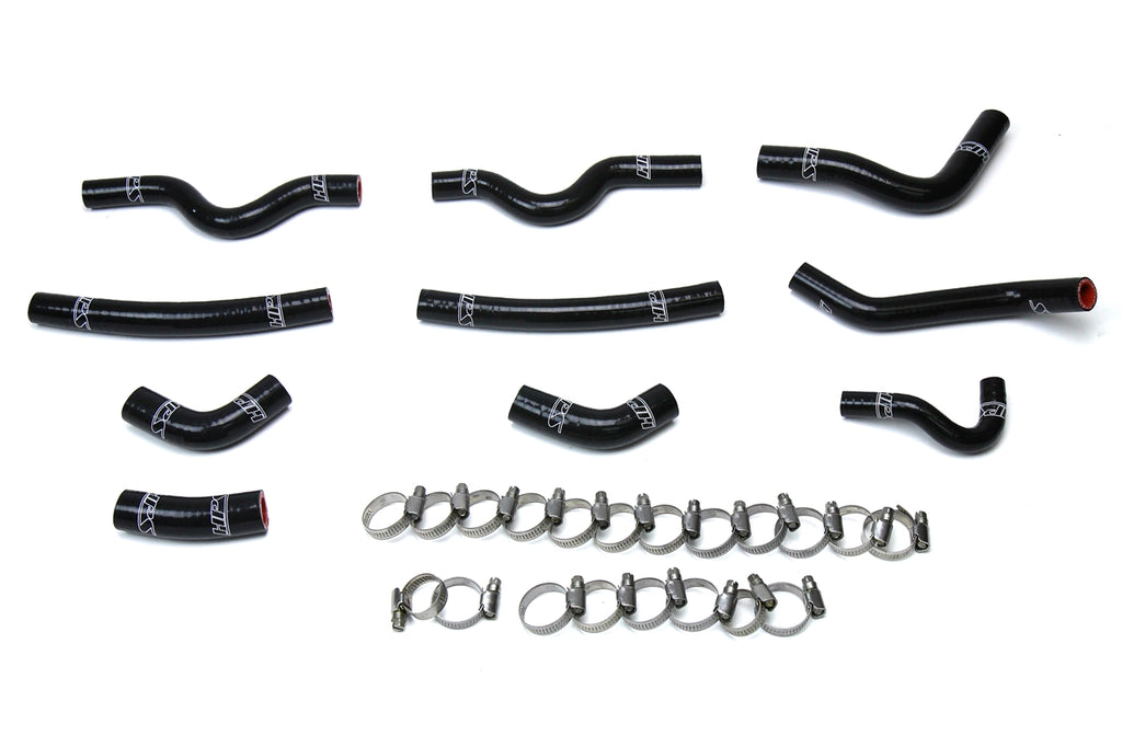 HPS Performance Silicone Hose Kit - Heater Hose 57-1523-BLK