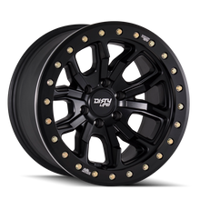 Load image into Gallery viewer, Dirty Life 9303 DT-1 20x9 / 6x135 BP / 12mm Offset / 87.1mm Hub Matte Black Wheel - Beadlock
