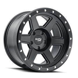 Dirty Life Compound 9315 20x10 / 8-170 BP / -25mm Offset / 125.2mm Hub Matte Black Wheel