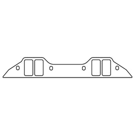 Cometic Chrysler BB B/RB V8 .060in Fiber Intake Mani Gskt Set-2.260in x 1.210in Rectangular Ports