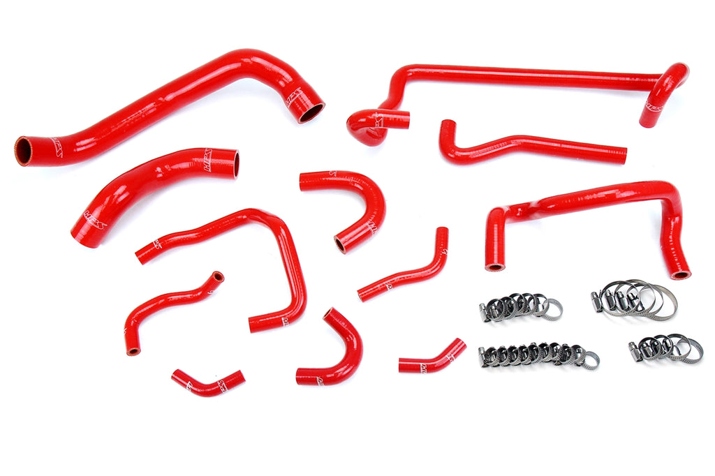HPS Performance Silicone Hose Kit - Radiator and Heater Hose 57-1782-RED