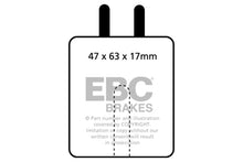 Load image into Gallery viewer, EBC 59-65 Aston Martin DB4 3.7 Vantage Greenstuff Front Brake Pads