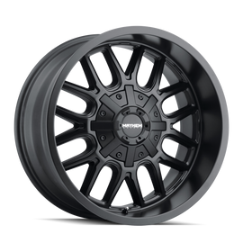 Mayhem 8107 Cogent 18x9 / 8x170 BP / 0mm Offset / 125.2mm Hub Matte Black Wheel