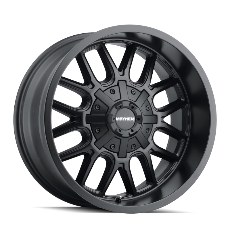 Mayhem 8107 Cogent 17x9 / 8x170 BP / -12mm Offset / mm Hub Matte Black Wheel