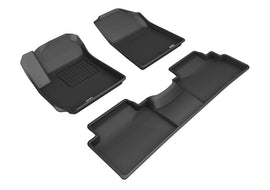 3D MAXpider 2020 Kia Soul Kagu 1st & 2nd Row Floormats - Black