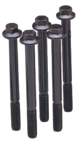 ARP M6 X 1.00 X 80 Hex Black Oxide Bolts - 5pk