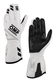 OMP ONE EVO FX GLOVES FIA 8856-2018 NAVY BLUE/CYAN SIZE XS