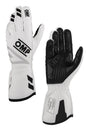 OMP ONE EVO FX GLOVES FIA 8856-2018 NAVY BLUE/CYAN SIZE S