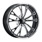 Weld V-Series 1-Piece 17x4.5 / 5x4.5 BP / 2.2in. BS Gloss Black Milled Wheel