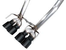 Load image into Gallery viewer, AWE Tuning 09-13 Chevrolet Corvette 6.2L Track Edition Axle-back Exhaust w/ Diamond Black Tips