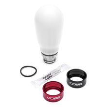 Load image into Gallery viewer, Cobb Subaru 5-Speed COBB Teardrop Weighted Knob - White