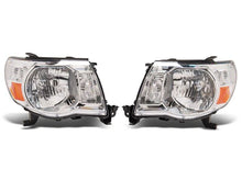 Load image into Gallery viewer, Raxiom 05-11 Toyota Tacoma Axial Series OE Replacement Headlights- Chrome Housing- Clear Lens