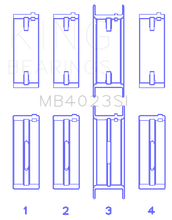 Load image into Gallery viewer, King Engine Bearings For FORD TAURUS V6 245CI/177CI/ Main Bearing
