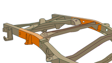 Load image into Gallery viewer, Rust Buster 2000-2006 Toyota Tundra Rear Over Axle Frame Section - Right