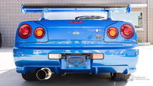 Load image into Gallery viewer, Greddy PE-TR Rolled Tip-Burnt-Ti L 190mm x 115mm