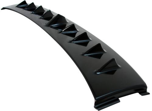 BLOX Racing Mitsubishi Evolution VIII IX Vortex Generator - ABS Black