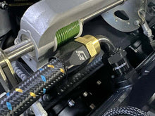 Load image into Gallery viewer, GReddy AN04 STRAIGHT HOSE END SWIVEL BLACK/GOLD ANODIZED