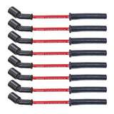 Moroso GM GenV LT1/LT4 5.3L/6.2L/6.6L Ultra 40 8.5mm Multi-Angle Boot Spark Plug Wire Set - Red