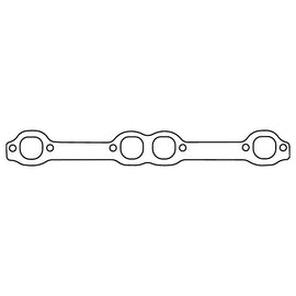 Cometic Chevy Gen1 Small Block V8 .064in AM Exhaust Gskt Set-1.500in x 1.470in Ports-18 Degree Head