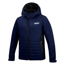 Load image into Gallery viewer, Sparco Jacket Winter MED Navy/Black