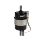 DeatschWerks 10 Micron 3/8in Barb Fuel Filter Regulator w/ Stainless Steel Body - Black