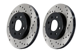 Centric Performance 12-16 F10 M5 Brake Rotor Drilled Front Right