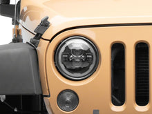 Load image into Gallery viewer, Raxiom 07-18 Jeep Warngler Axial Series 7-Inch LED Headlights w DRL/ Black Housing - Clear Lens
