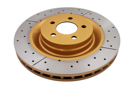 DBA 08-15 Dodge Challenger SRT-8 Front Drilled & Slotted Street Series Rotor