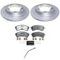 Power Stop 22-24 Ford E-Transit Rear Z36 Coated Truck & Tow Brake Kit