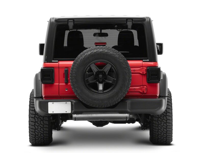 Raxiom 18-26 Jeep Wrangler JL LED Tail Lights- Red Housing- Smoked Lens