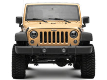 Load image into Gallery viewer, Raxiom 07-08 Jeep Wrangler JK Hi Output LED Headlights/Angel Eye DRL- Black Housing- Clear Lens