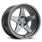 Kansei K12GM KNP 15x7in / 4x114.3 BP / 25mm Offset / 73.1mm Bore - Gloss Gunmetal
