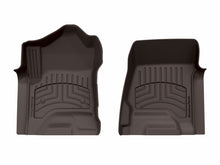 Load image into Gallery viewer, WeatherTech 15-19 Chevrolet Silverado 1st Row Front FloorLiner HP - Cocoa