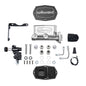 Wilwood MOPAR Compact Tandem M/C Kit w/ P-Valve 1.12in Bore - Chrome Powdercoat
