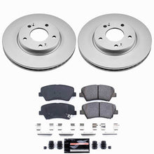 Load image into Gallery viewer, Power Stop 11-16 Hyundai Elantra Front Z23 Coated Brake Kit