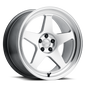 Kansei K12H KNP 15x7in / 4x114.3 BP / 25mm Offset / 73.1mm Bore - Hyper Silver
